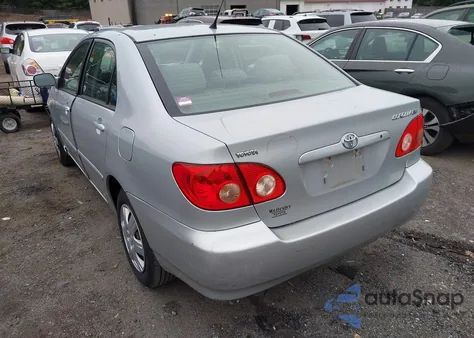 2005 Toyota Corolla Le z USA, uszkodzony, nr VIN 2T1BR32EX5C421696